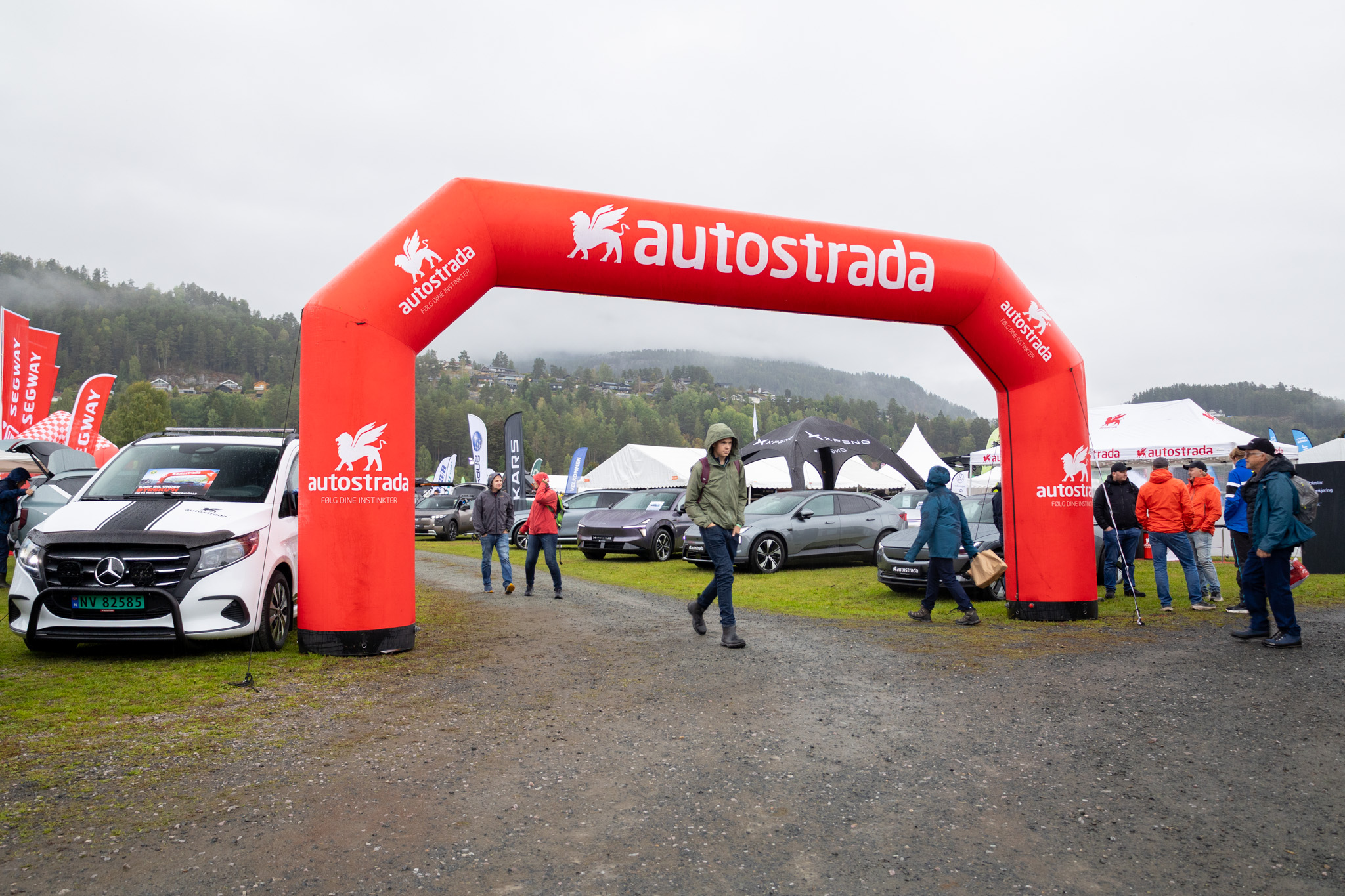 Bilde av Autostrada sin stand på Dyrsku`n