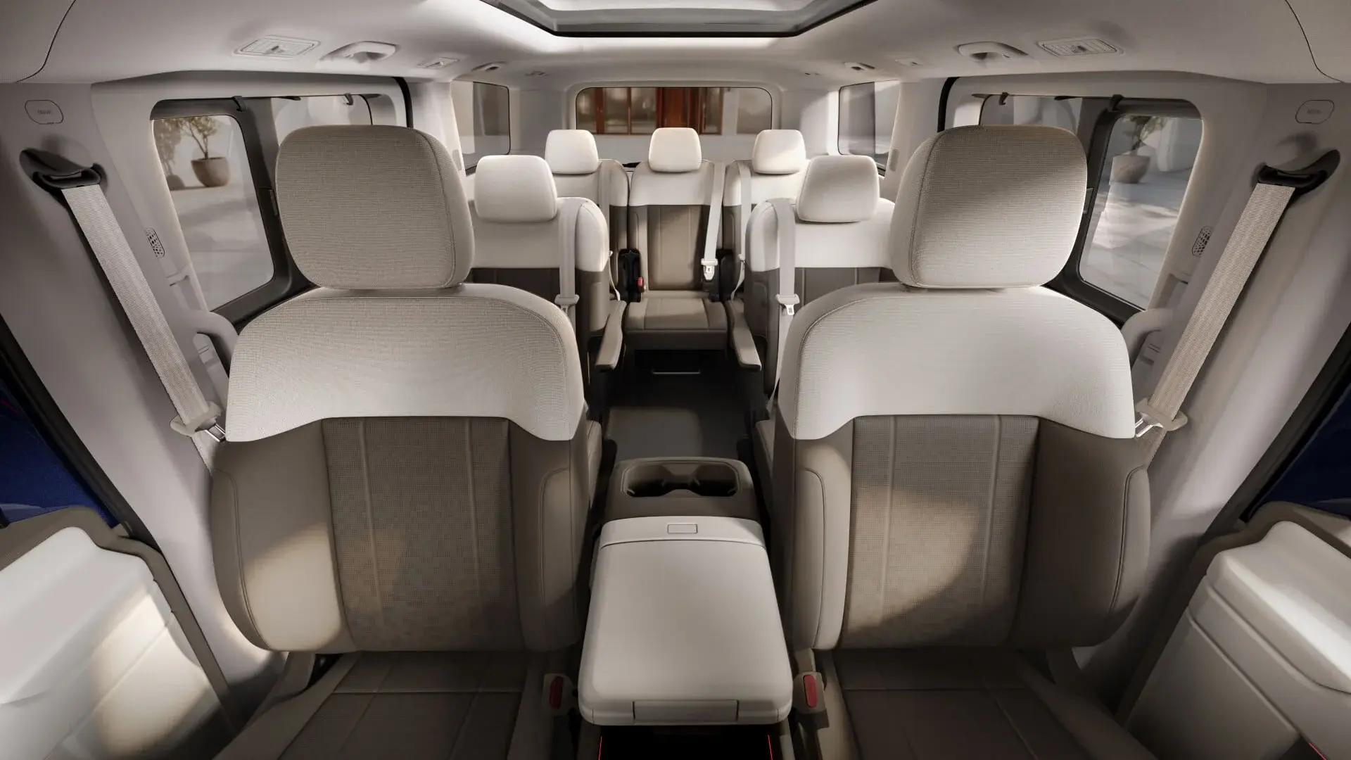 Innvending av Kia PV7 Passenger
