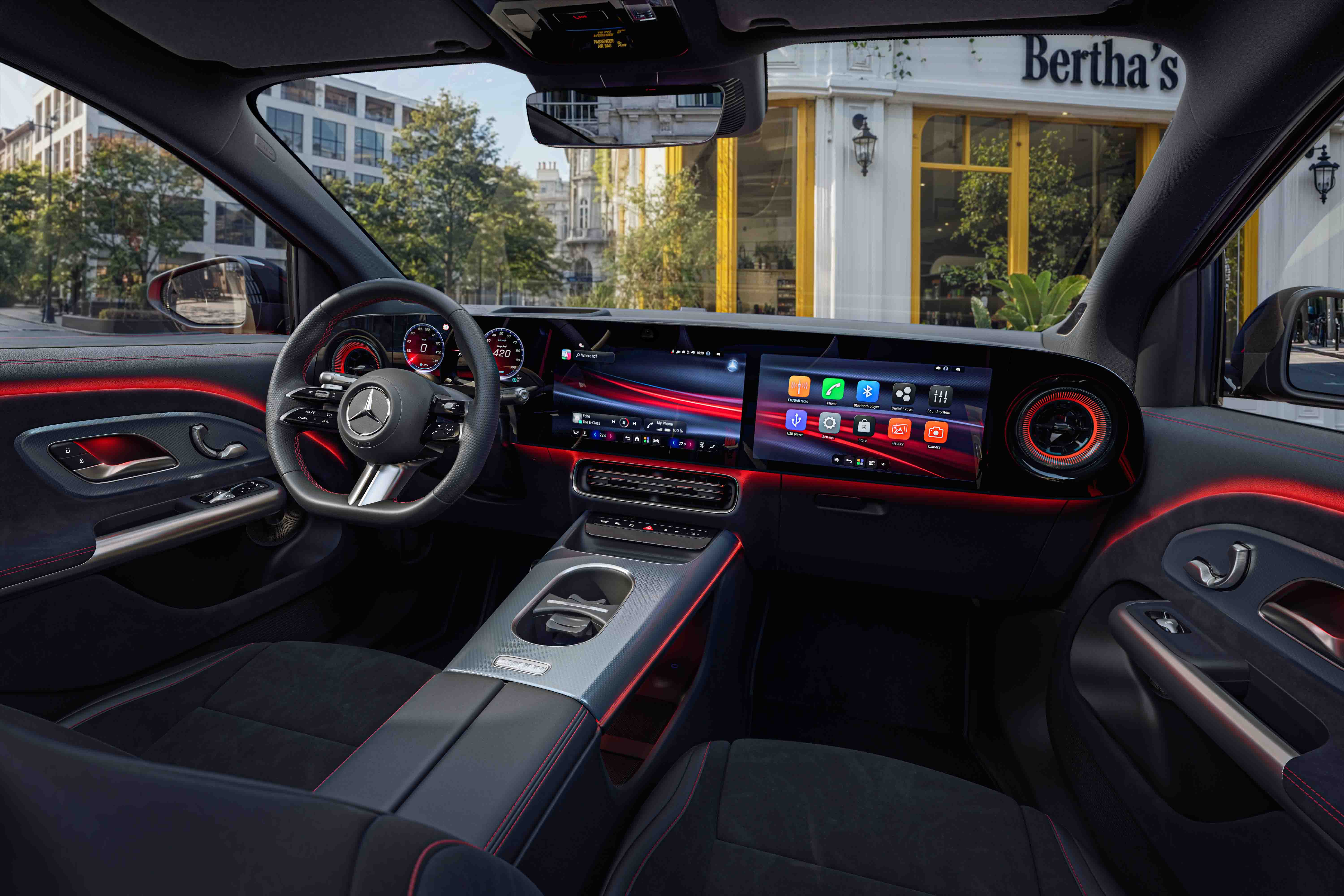Bilde innvendig av Mercedes-Benz GLA