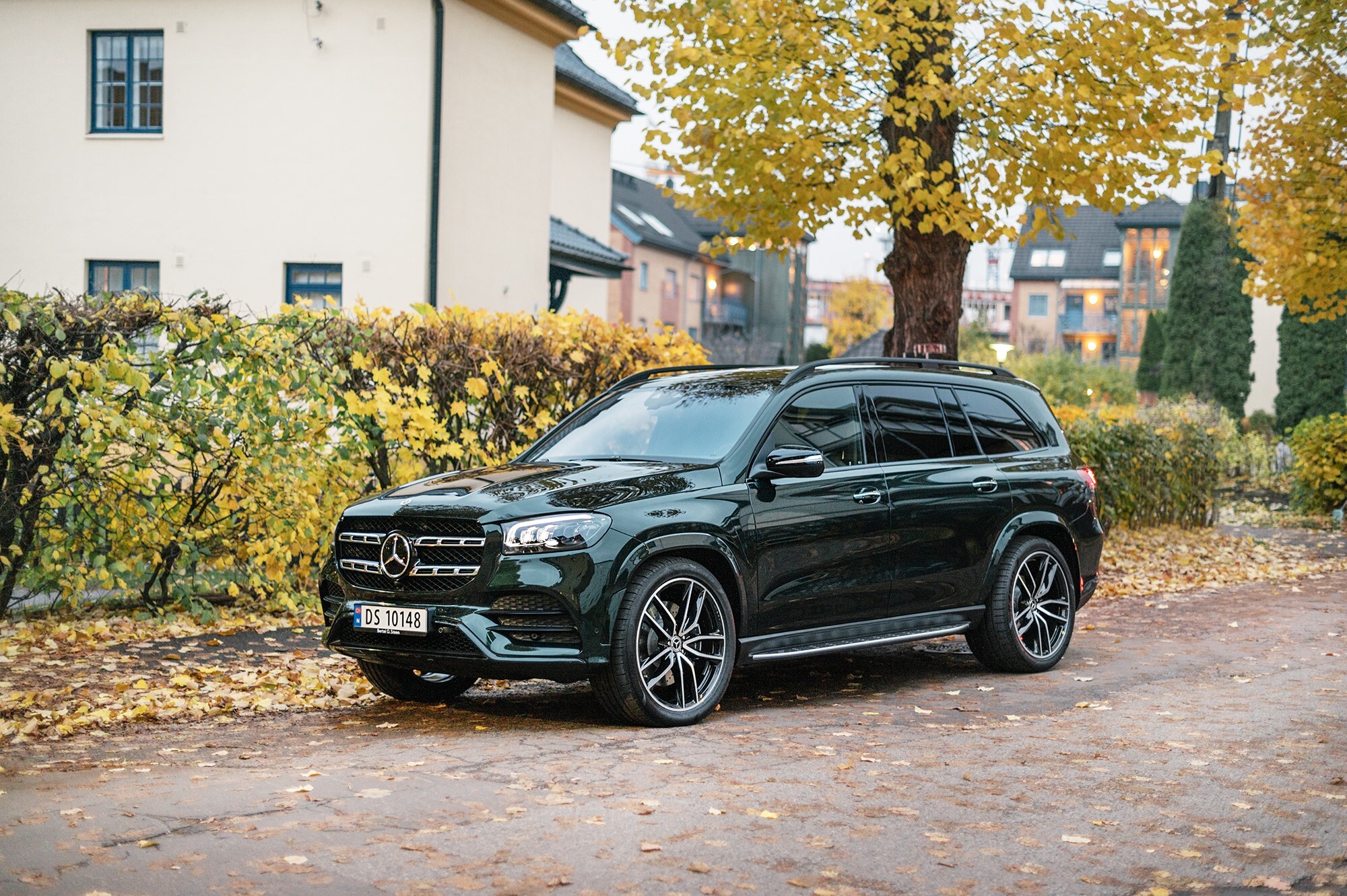 Mercedes-Benz GLS 400 d - Grønn 3 Size