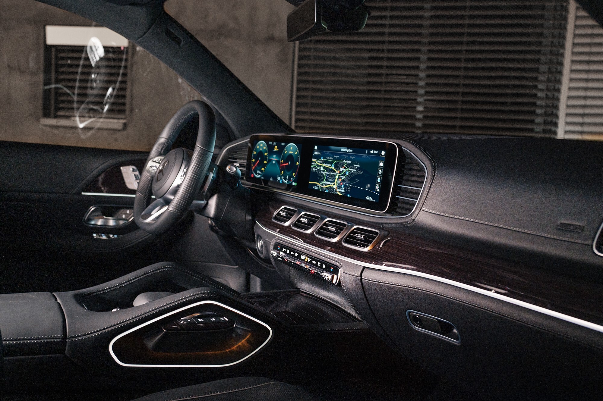 Mercedes-Benz GLS 400 d - Grønn Interiør 1 Size